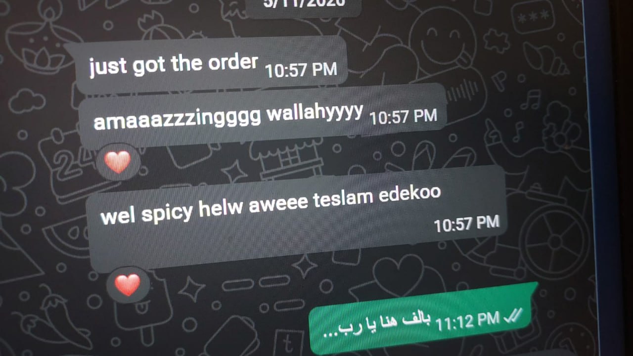 amazzzing wallahyyy… والسبايسي حلو أوي.